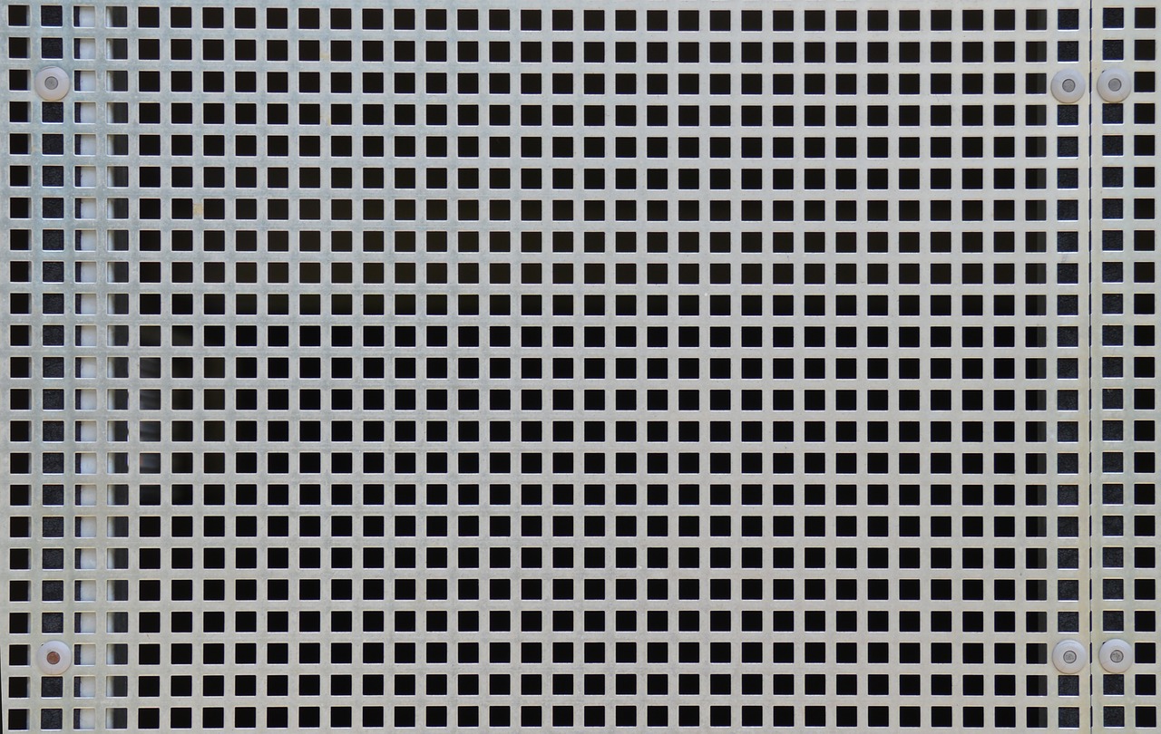 steel grid texture template free photo