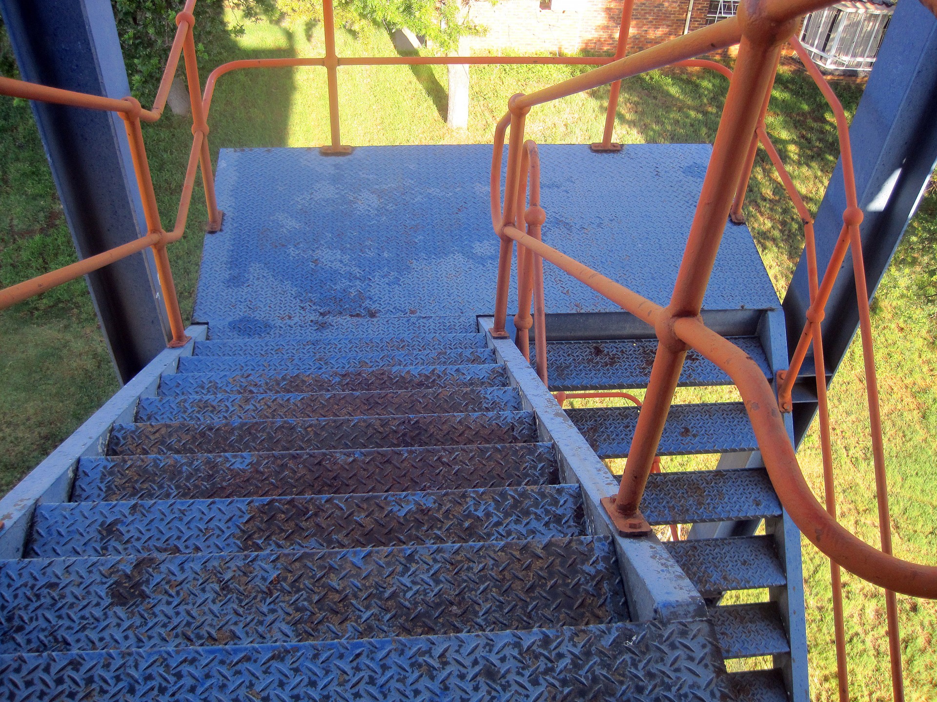 staircase steps steel free photo