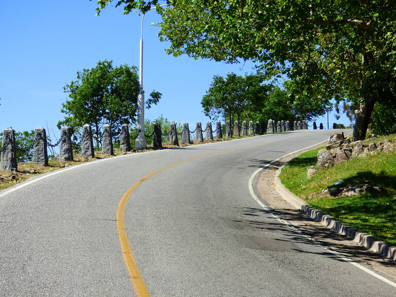 steep path up hill ascent free photo