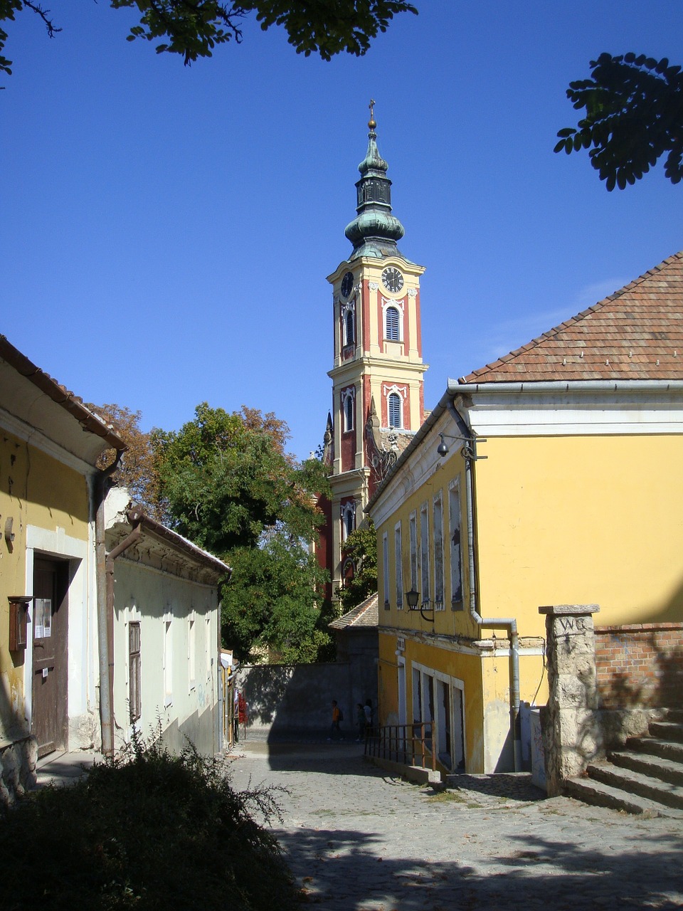 szentendre belgrade cathedral steeple free photo