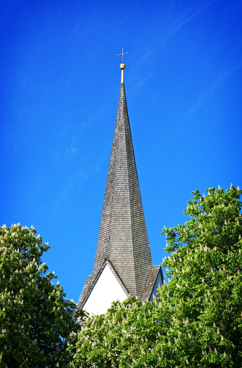 steeple great building free photo