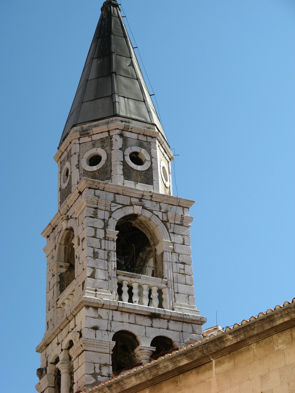 steeple croatia building free photo