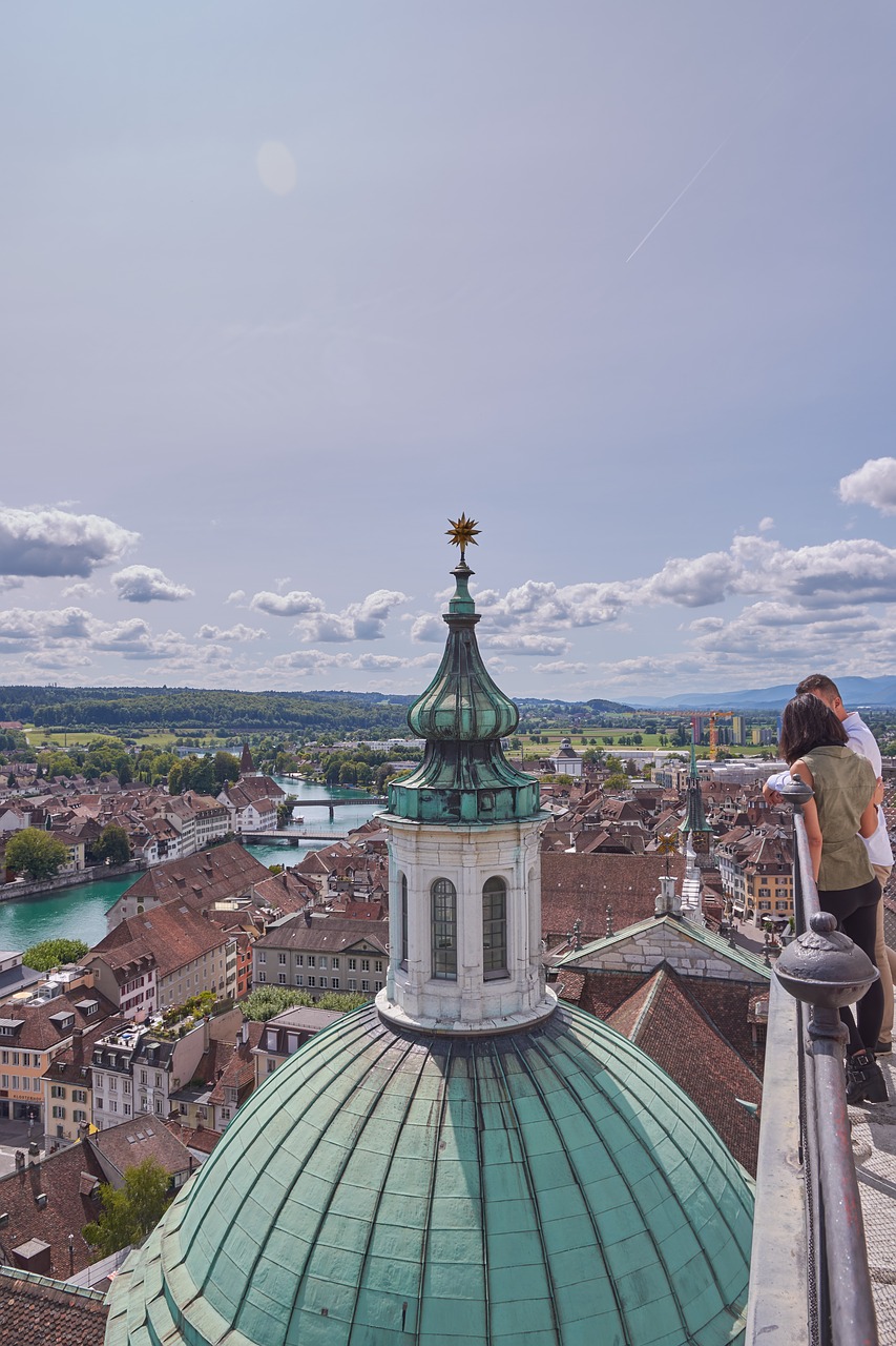 steeple view old town free photo