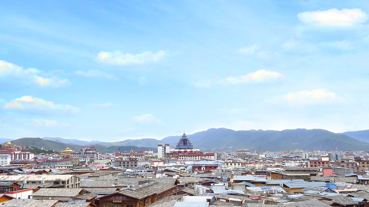 steeple  in yunnan province  settlement free photo
