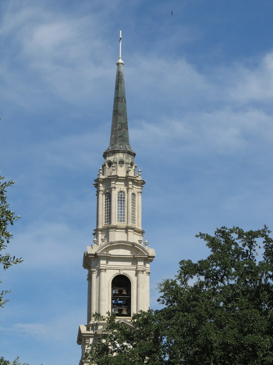 steeple church building free photo