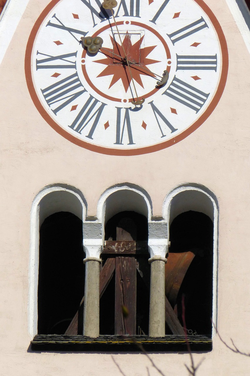 steeple bell clock tower free photo