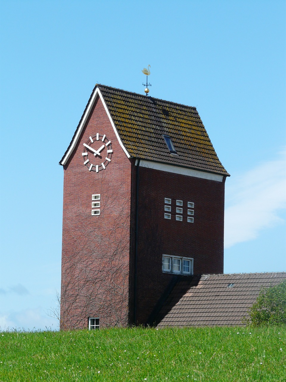 steeple baltrum church free photo