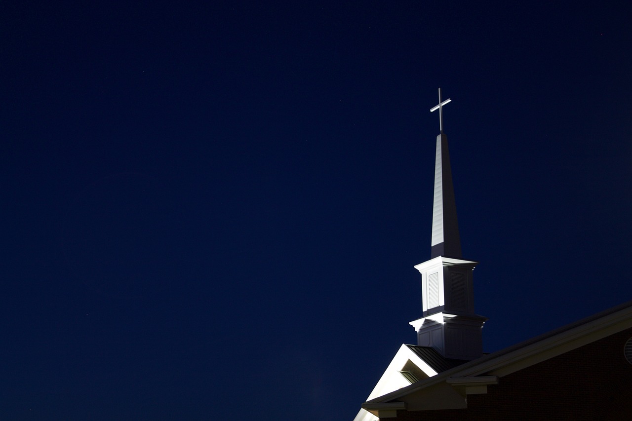 steeple church religion free photo