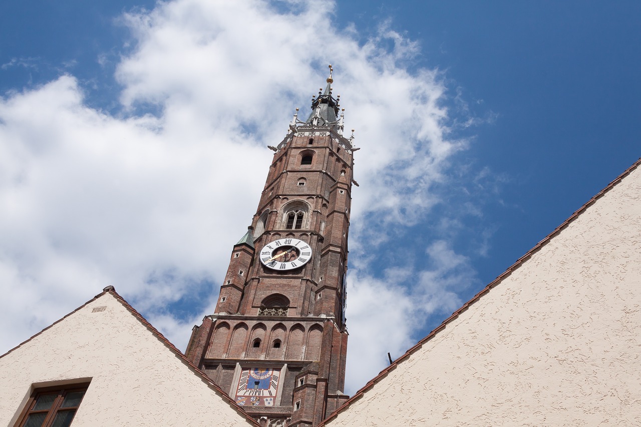 steeple landshut bavaria free photo