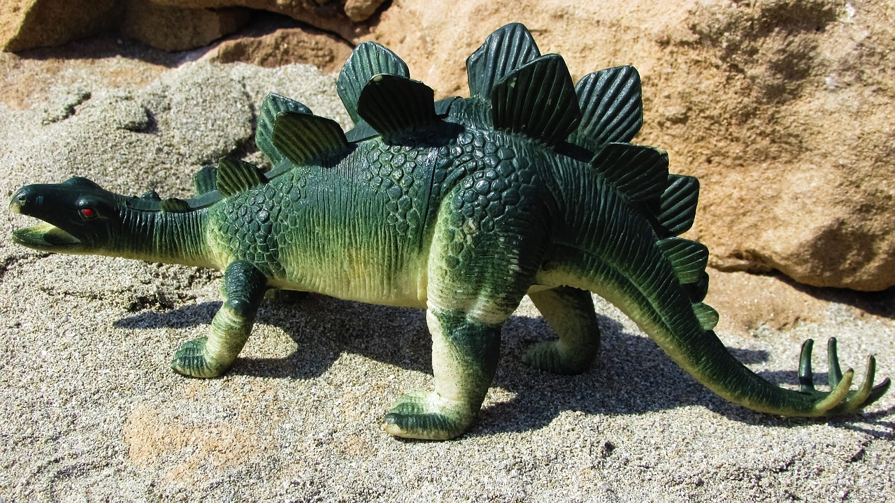 stegosaurus dinosaur lizard free photo