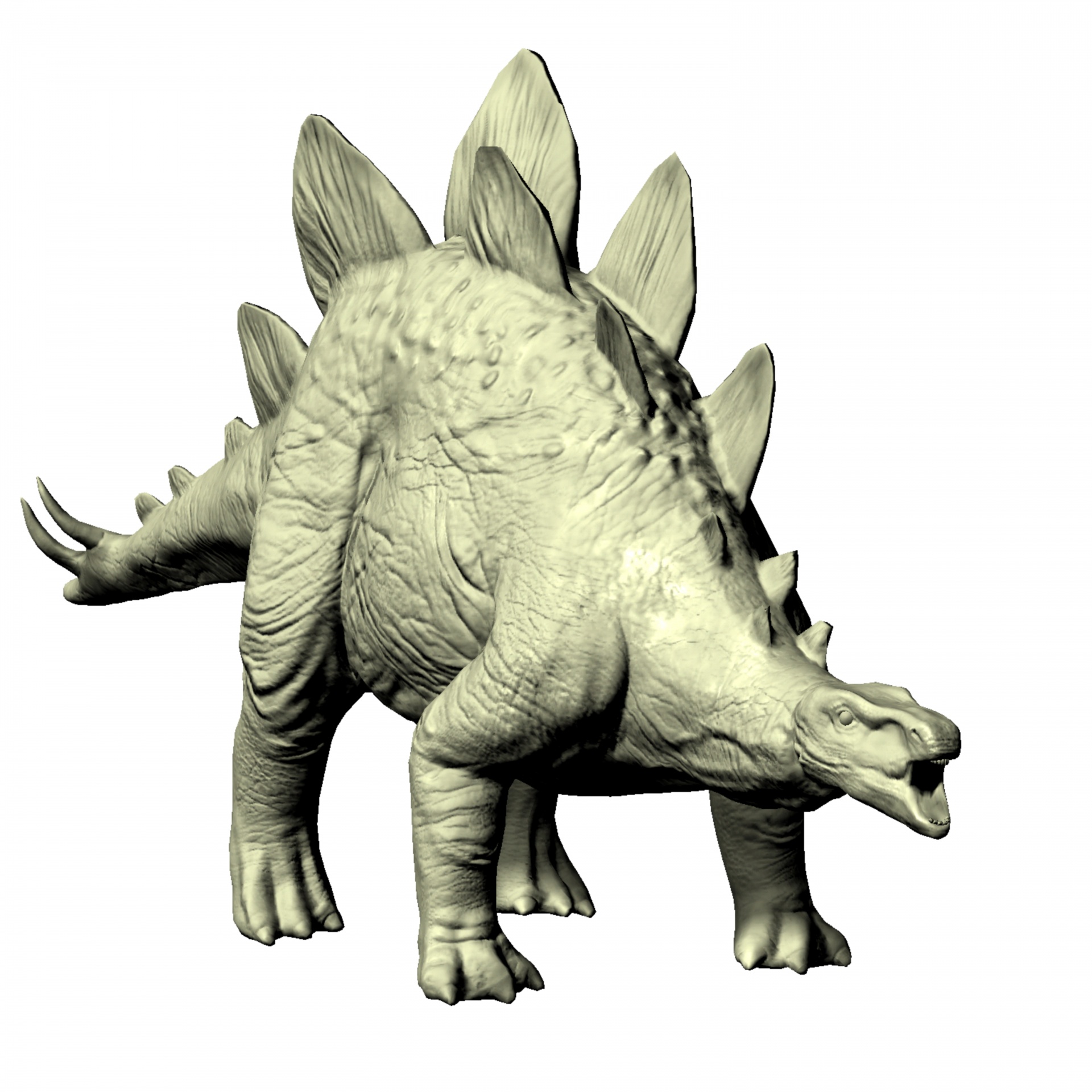 stegosaurus 3d mannequin free photo