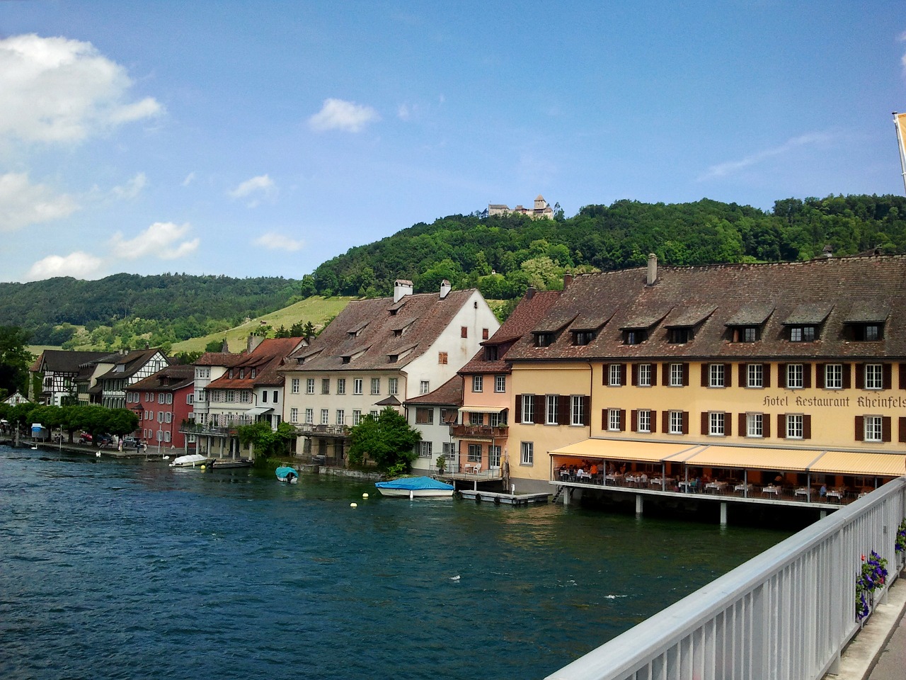 stein am rhein rhine river free photo