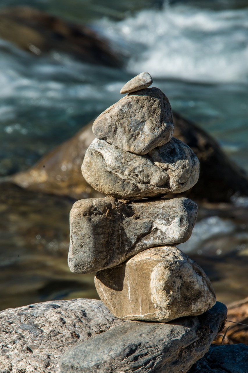 steinmann stones cairn free photo