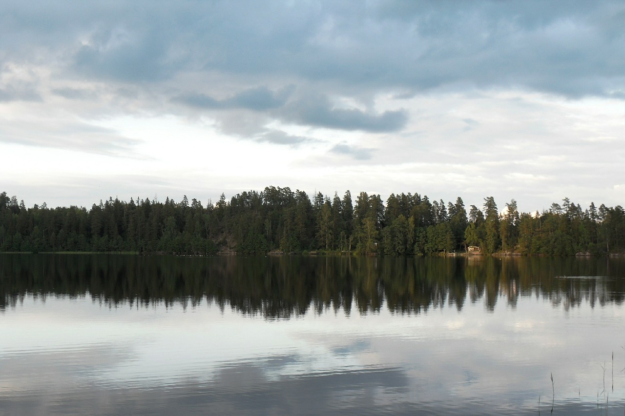 stensjö sweden lake free photo