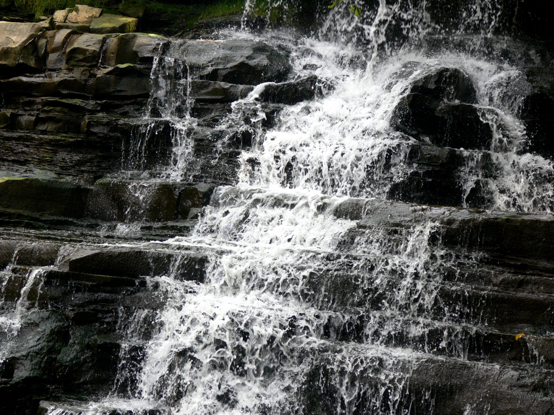waterfall steps brandywine free photo