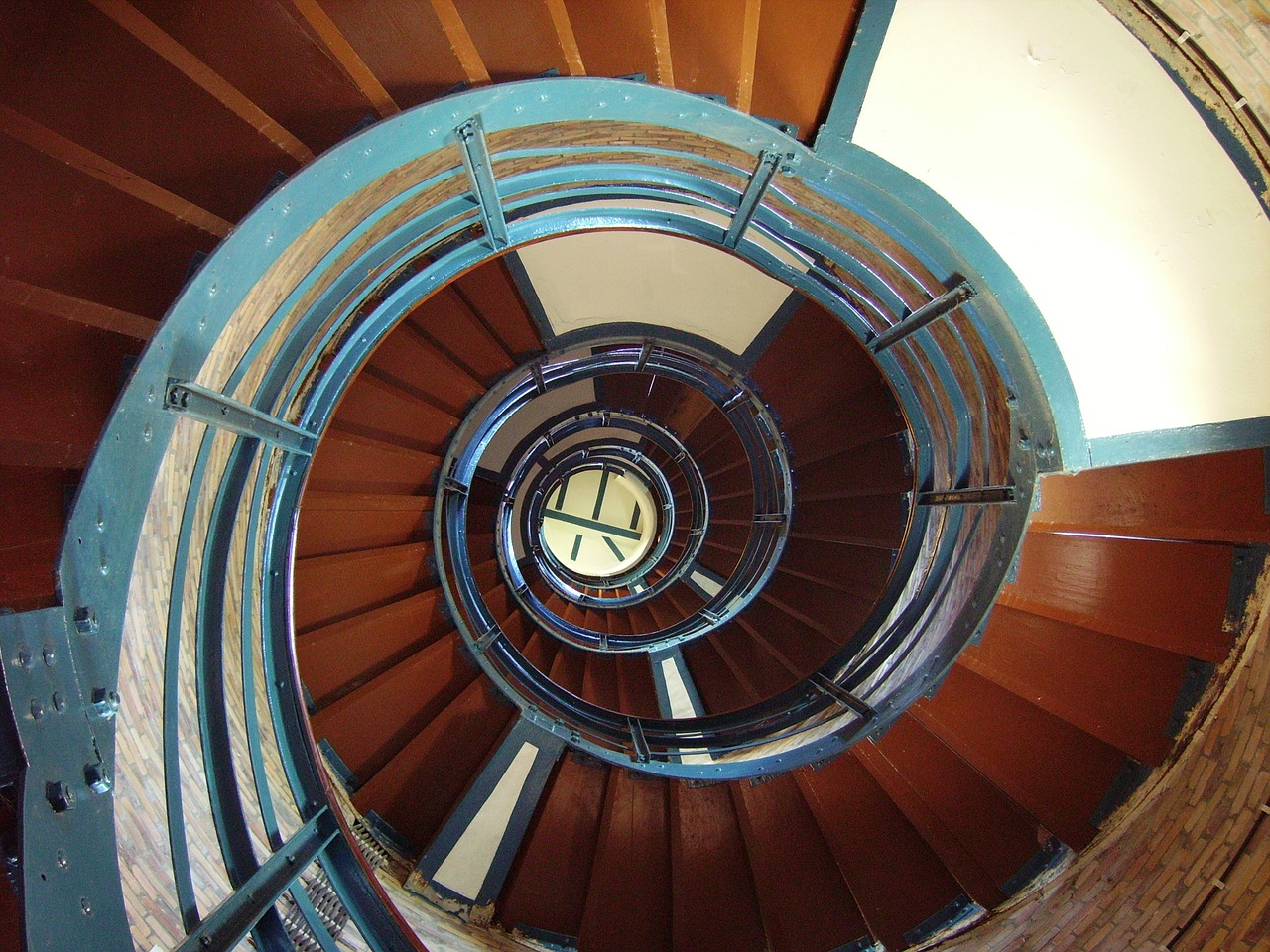 steps lighthouse architecture free photo