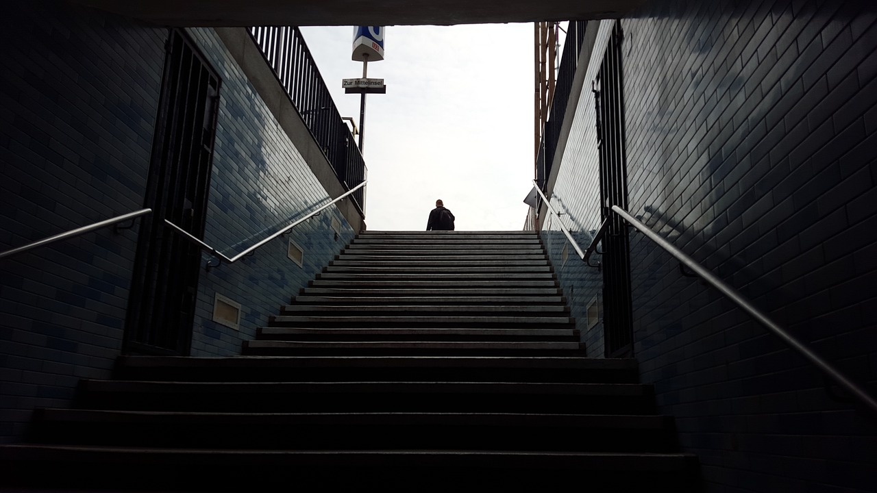 steps stairway to heaven berlin free photo