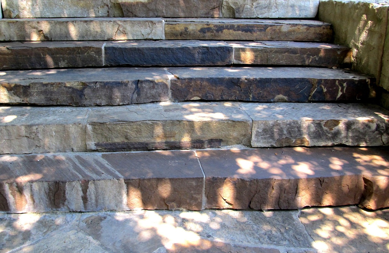 steps stairs stone free photo