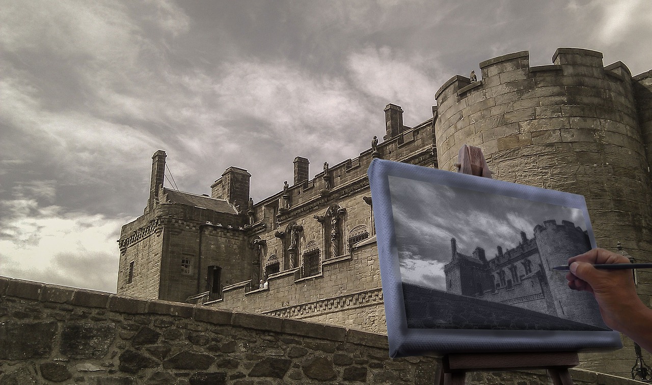 sterling castle castle sky free photo