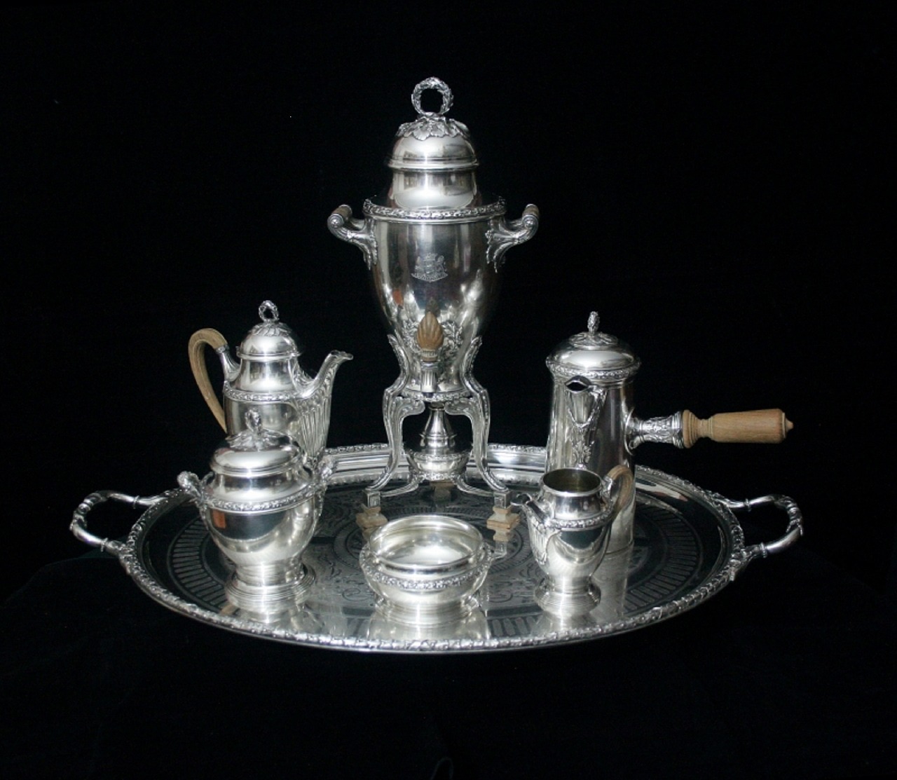 sterling silver tea sets sterling silver candelabra vintage dressing table free photo