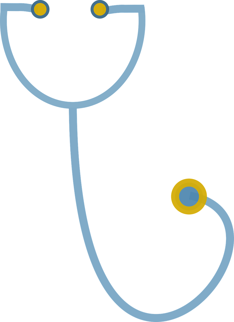 stethoscope medical scalable vector free photo