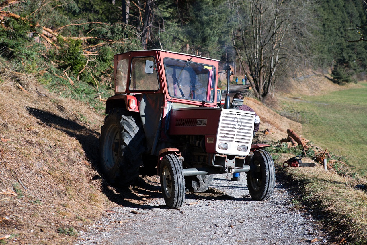 steyr tractor old agriculture free photo