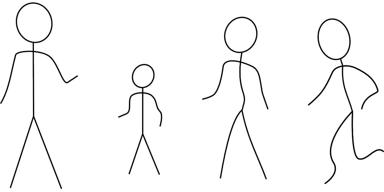 stick figures family people free photo