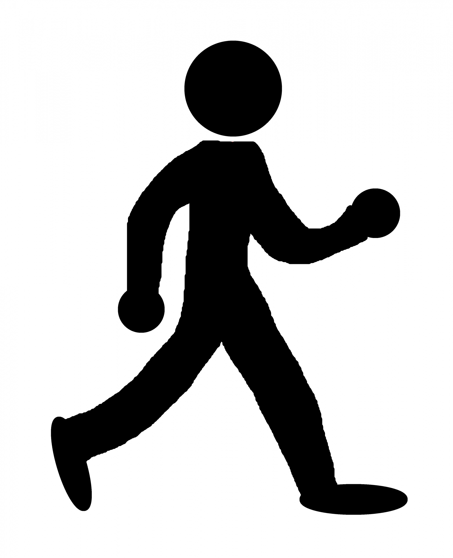 Walking Icon - Walking - Sticker