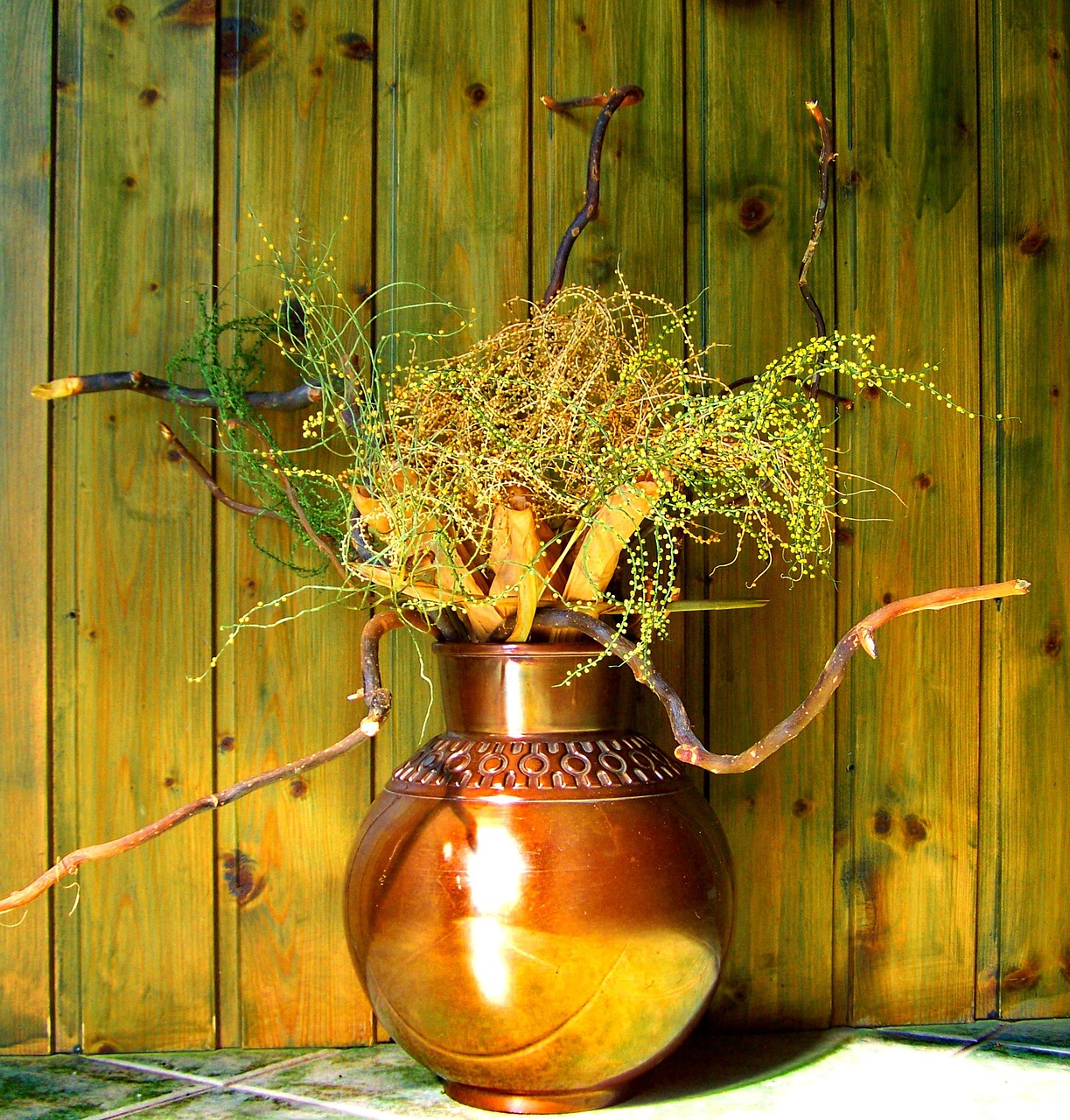 still life fantasy dried flower bouquet free photo