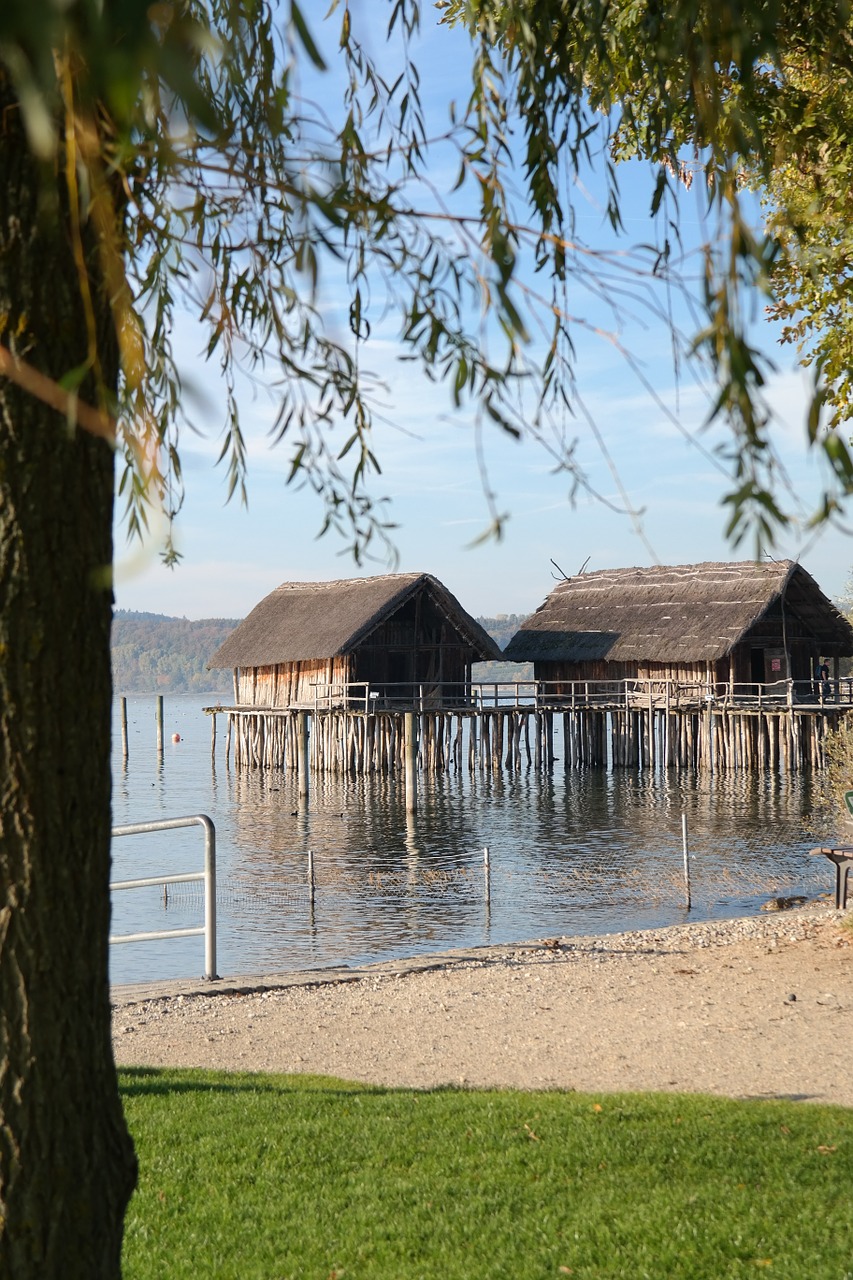 stilt houses stilt buildings homes free photo