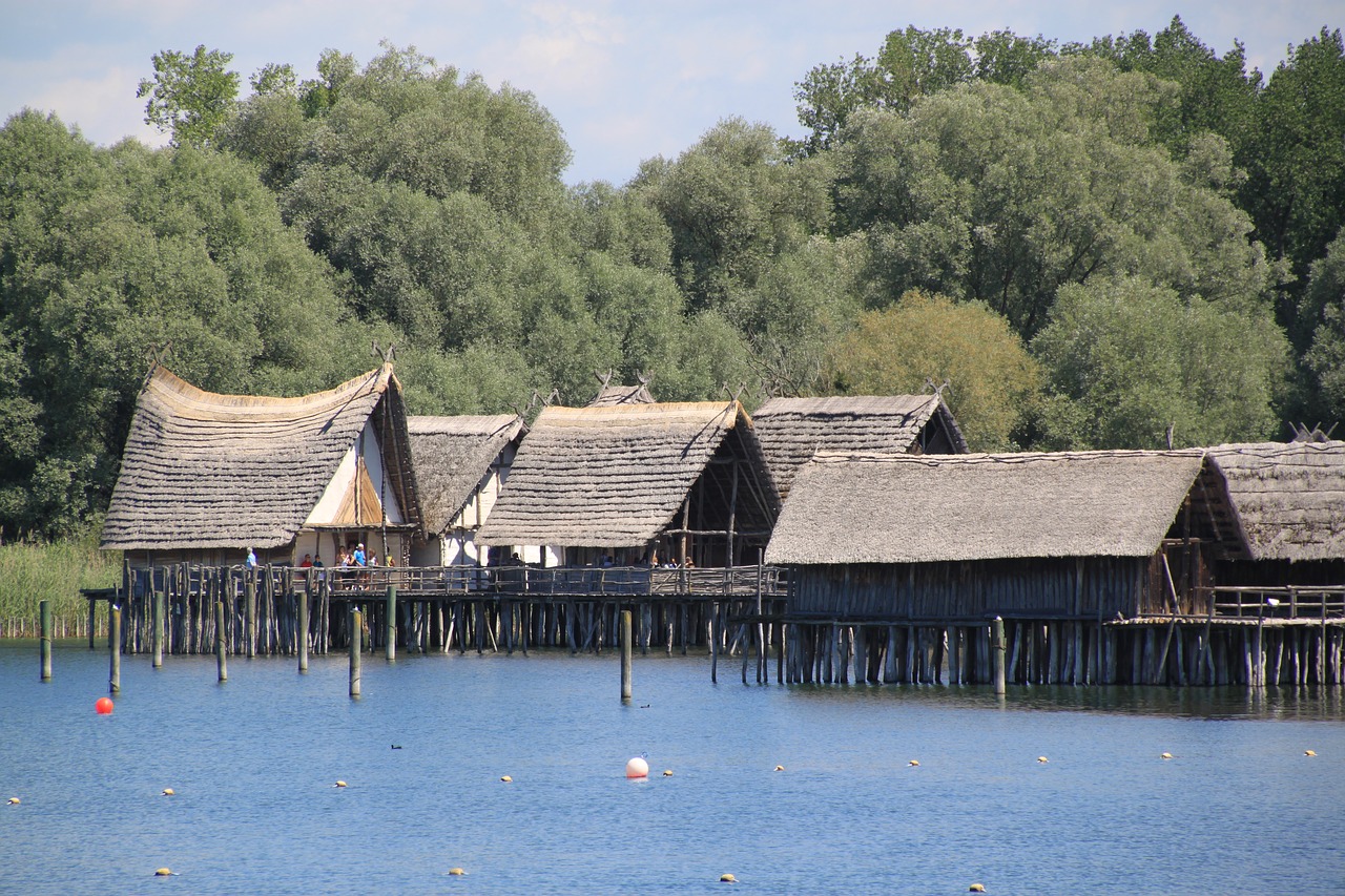 stilt houses archaeological open air museum uhldingen free photo