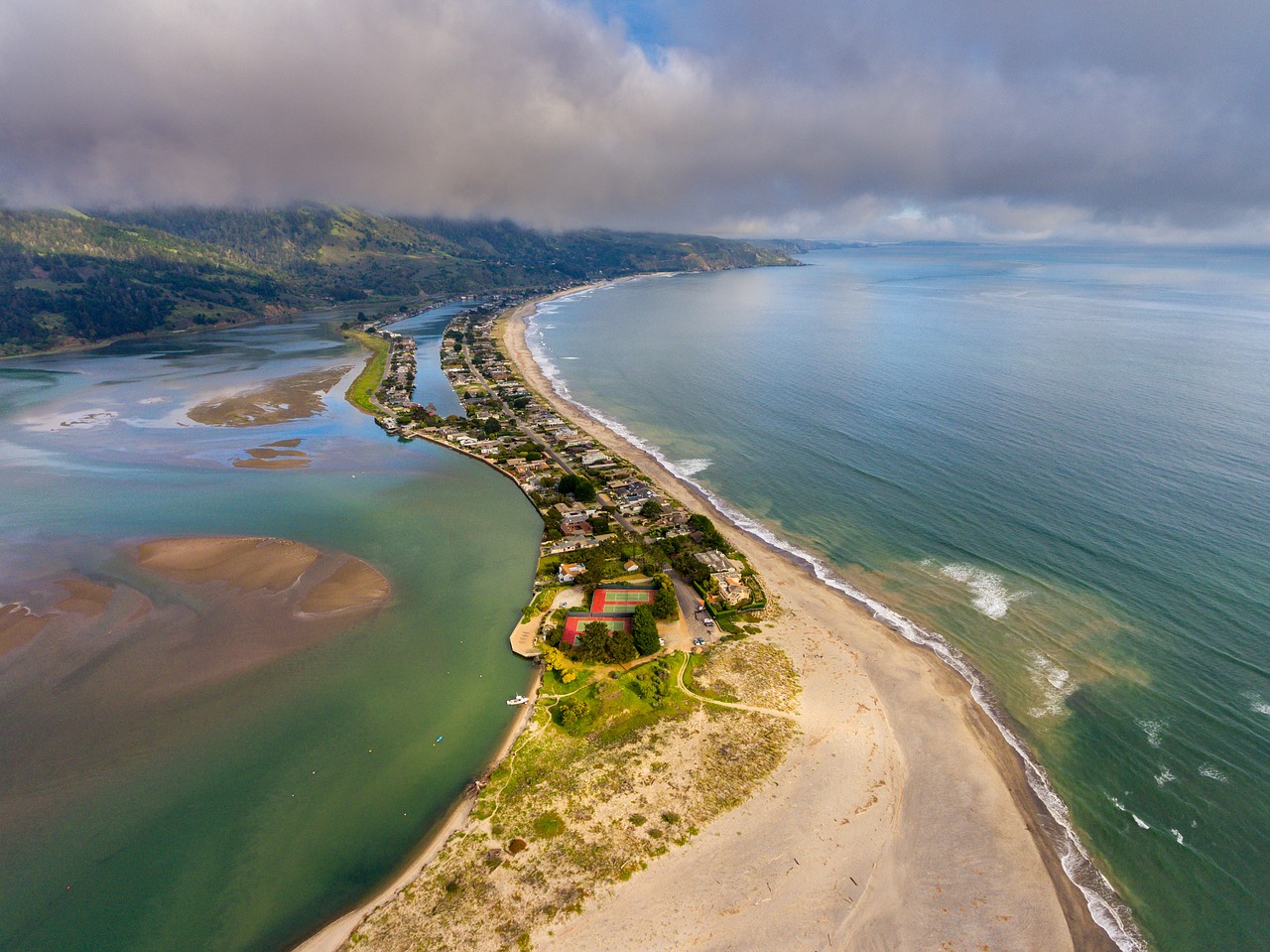 stinson beach marin coast free photo