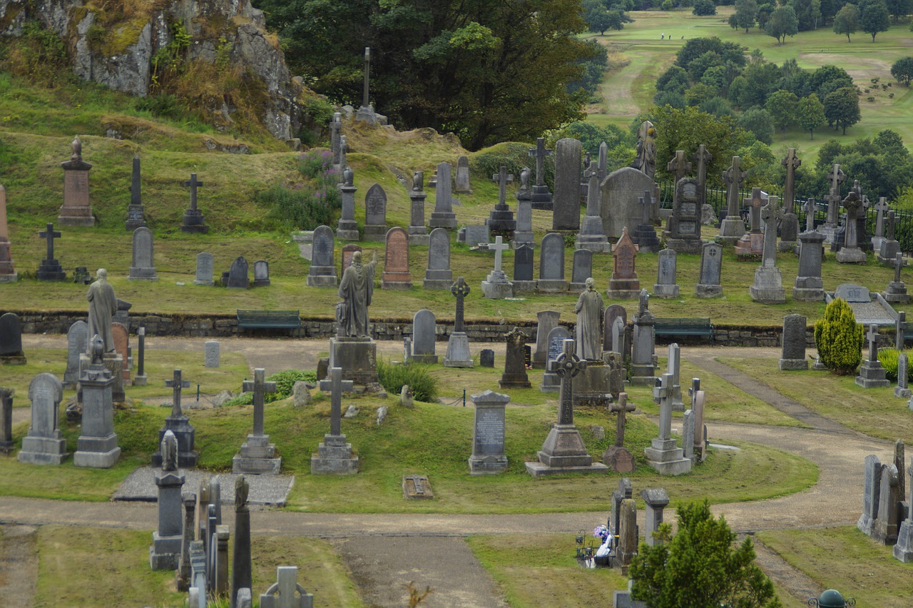 stirling  scotland  cemetery free photo