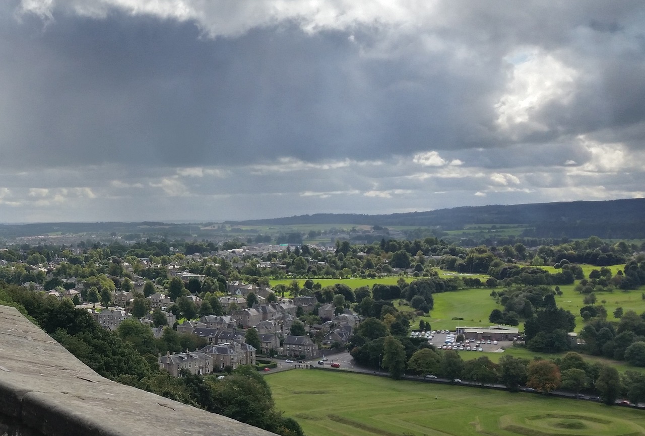 stirling  scotland  houses free photo