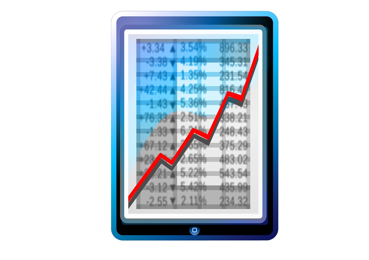 stock exchange trend curve free photo