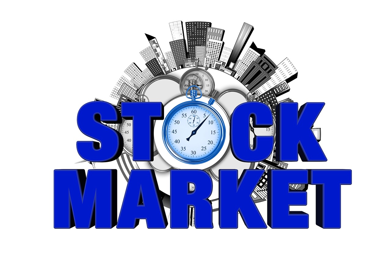 stock exchange  clock  stopwatch free photo