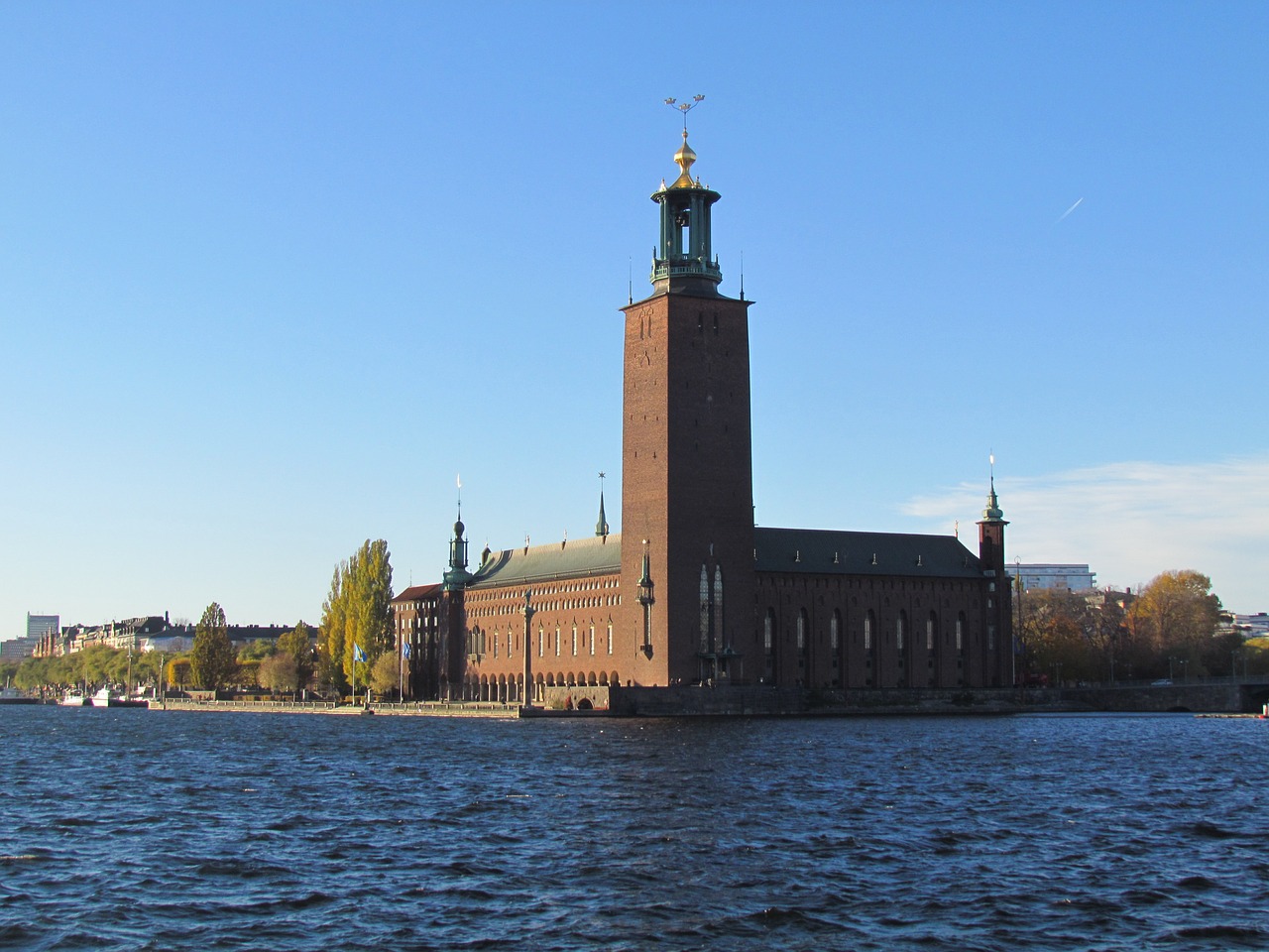 stockholm city hall architecture free photo