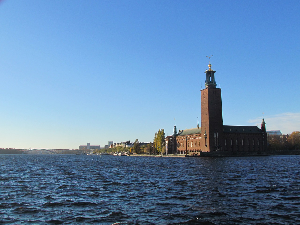 stockholm city hall architecture free photo