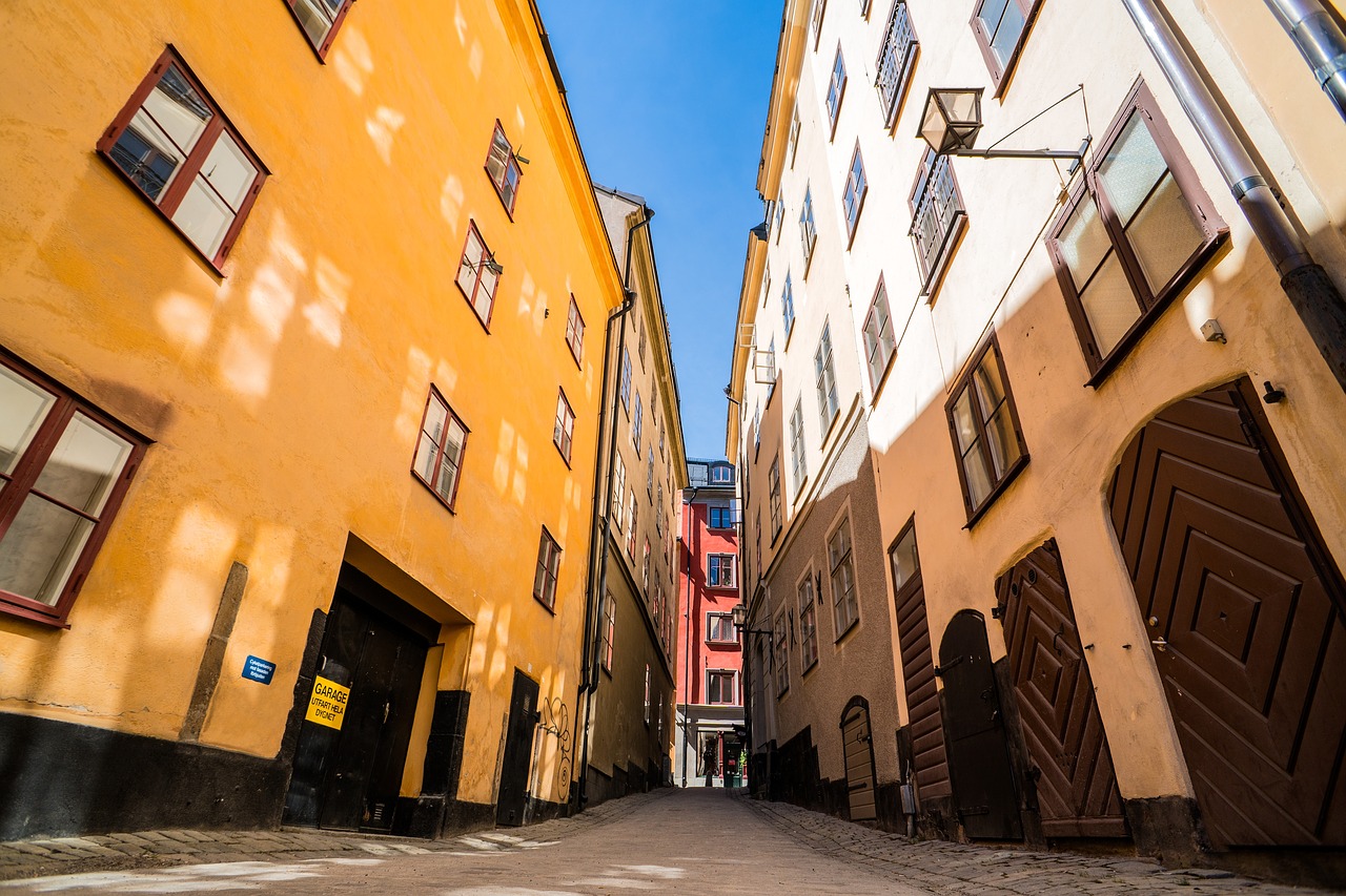 stockholm sweden old city free photo