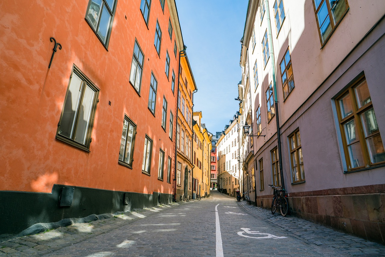 stockholm sweden old city free photo