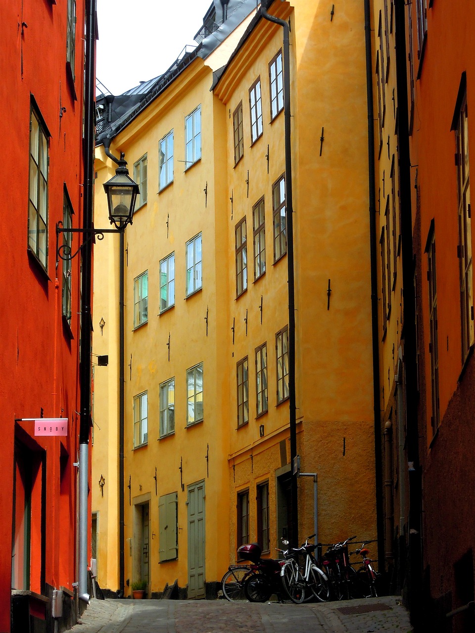 stockholm gamla stan old town free photo