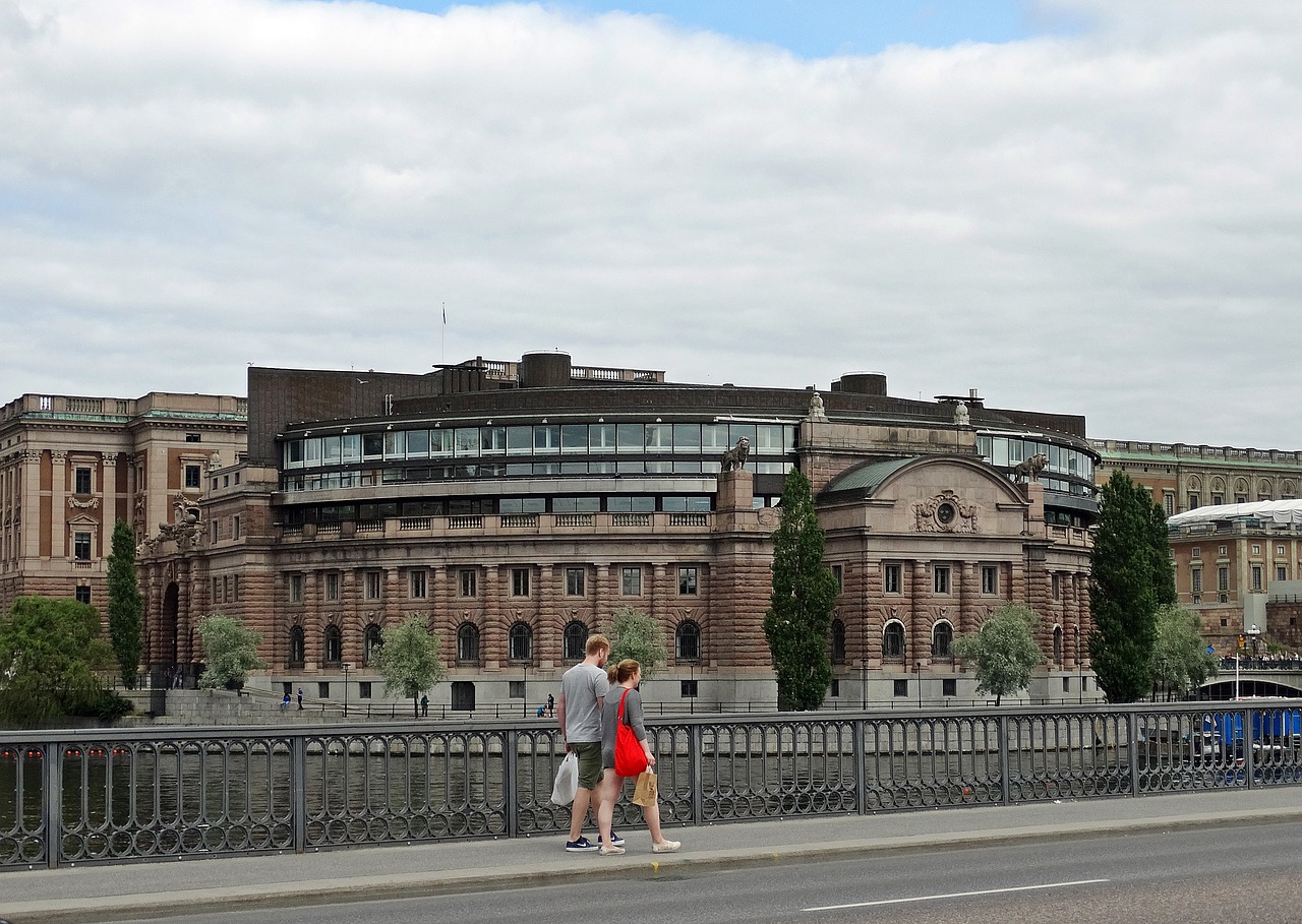 stockholm sweden reichstag free photo
