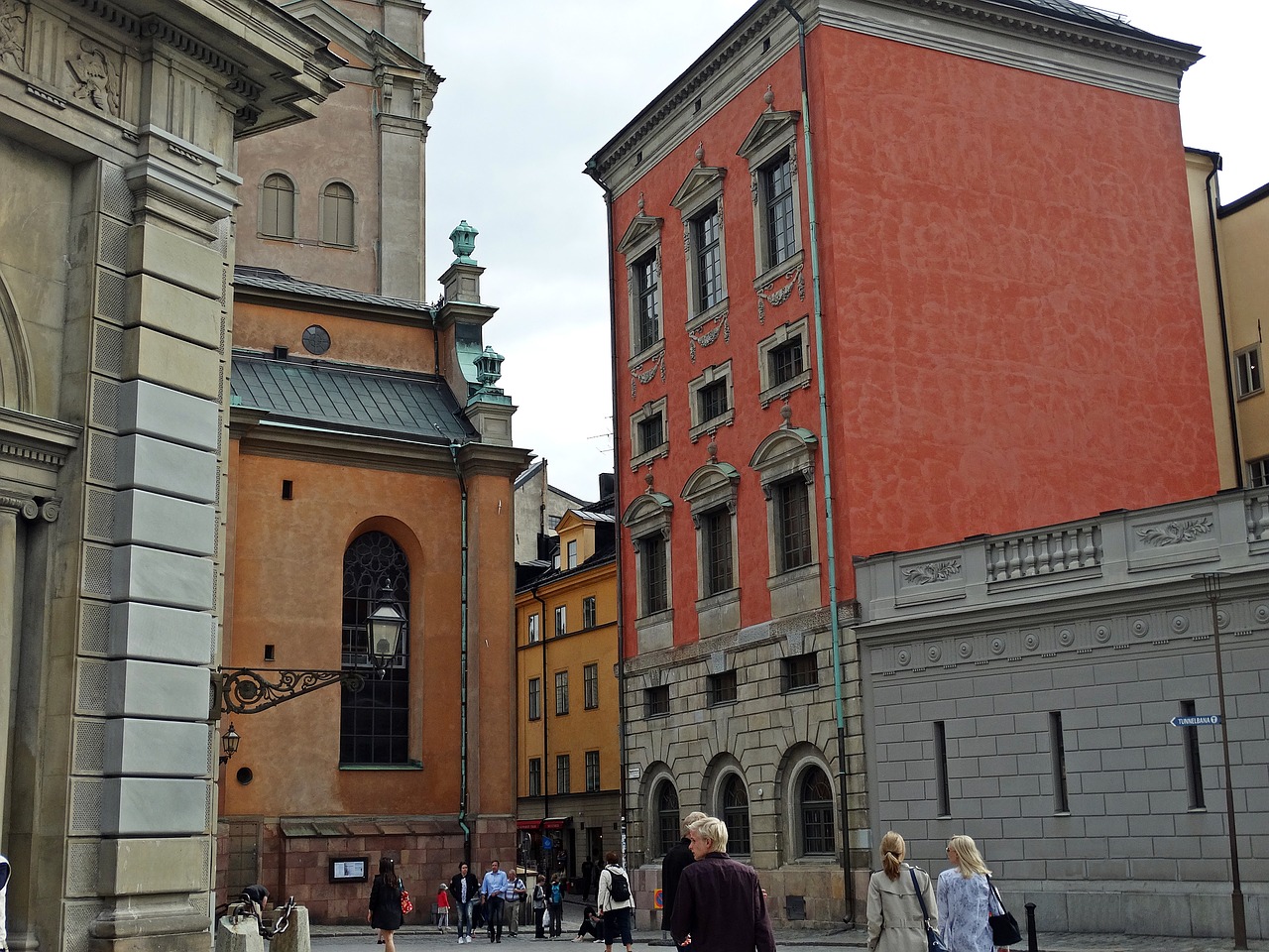 stockholm the old town old house free photo