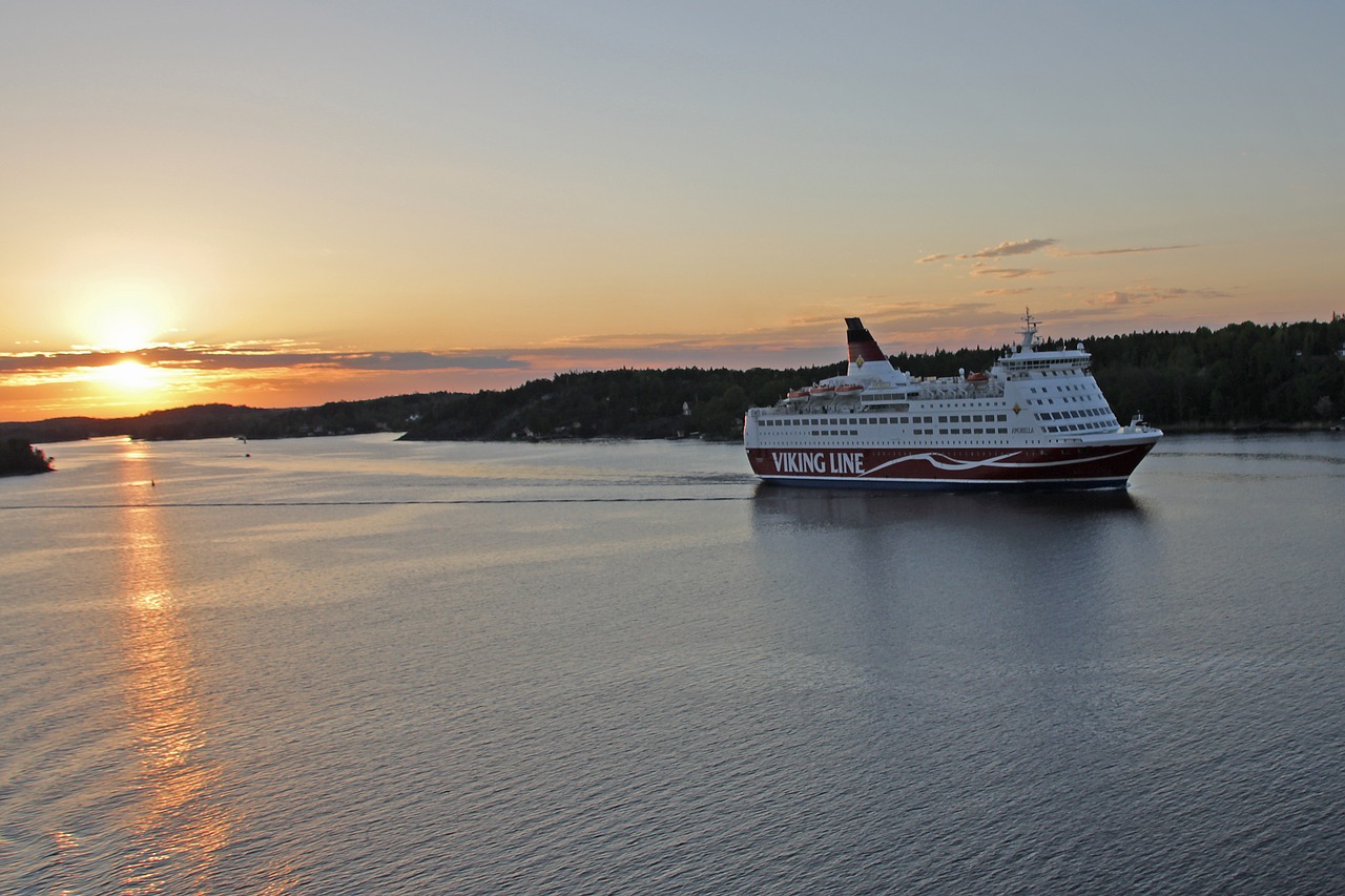 stockholm archipelago ferry free photo