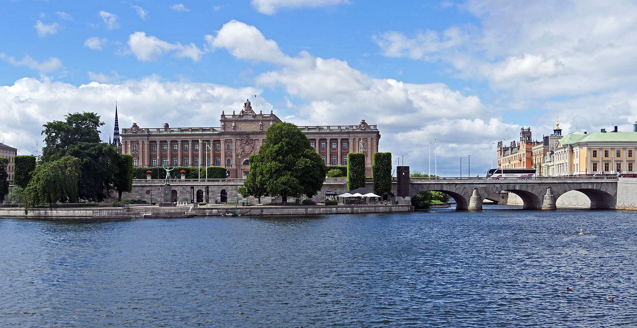 stockholm parliament island reichstag free photo