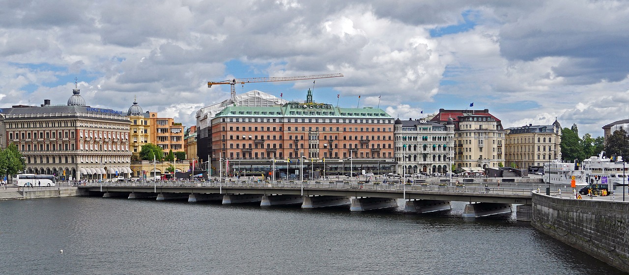 stockholm center capital free photo