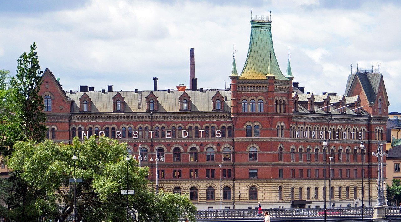 stockholm downtown historically free photo