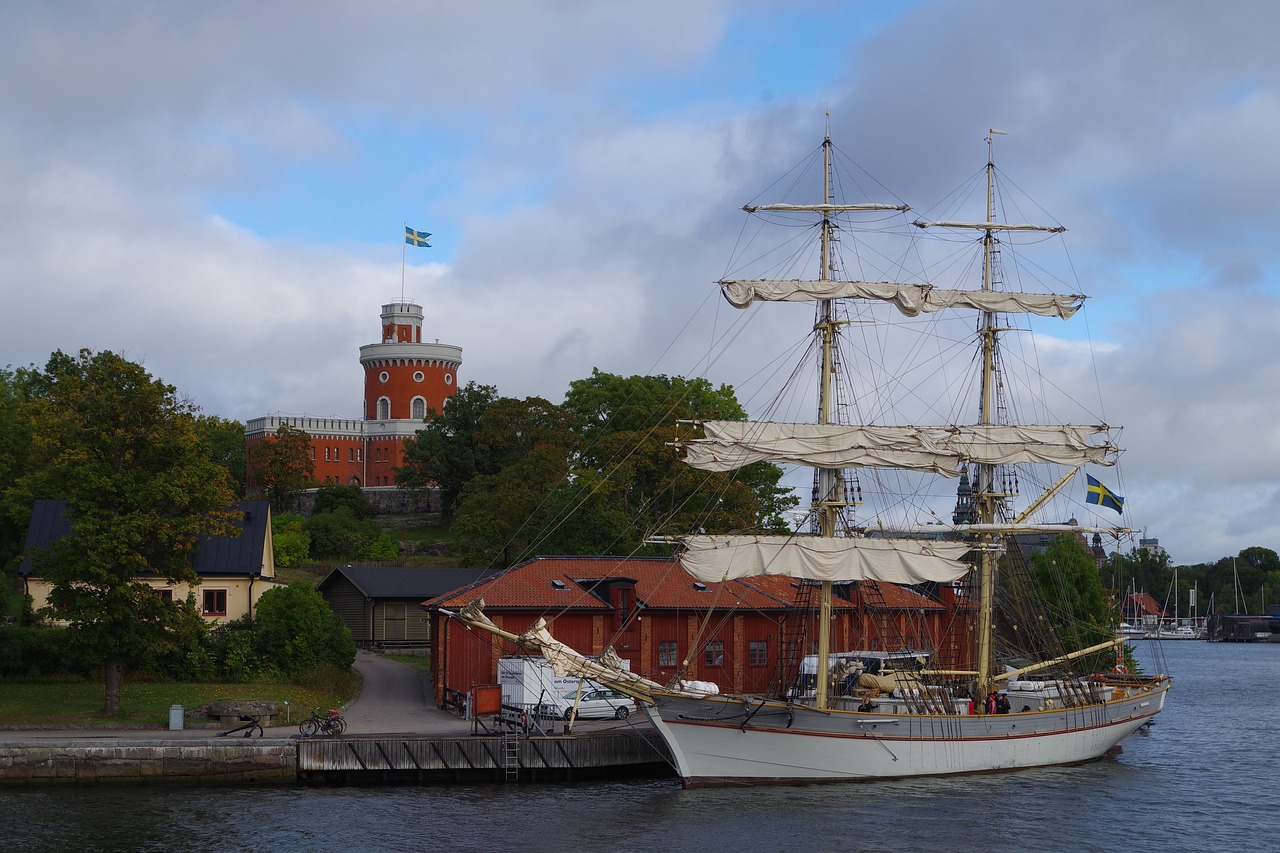 stockholm  sailing vessel  sweden free photo