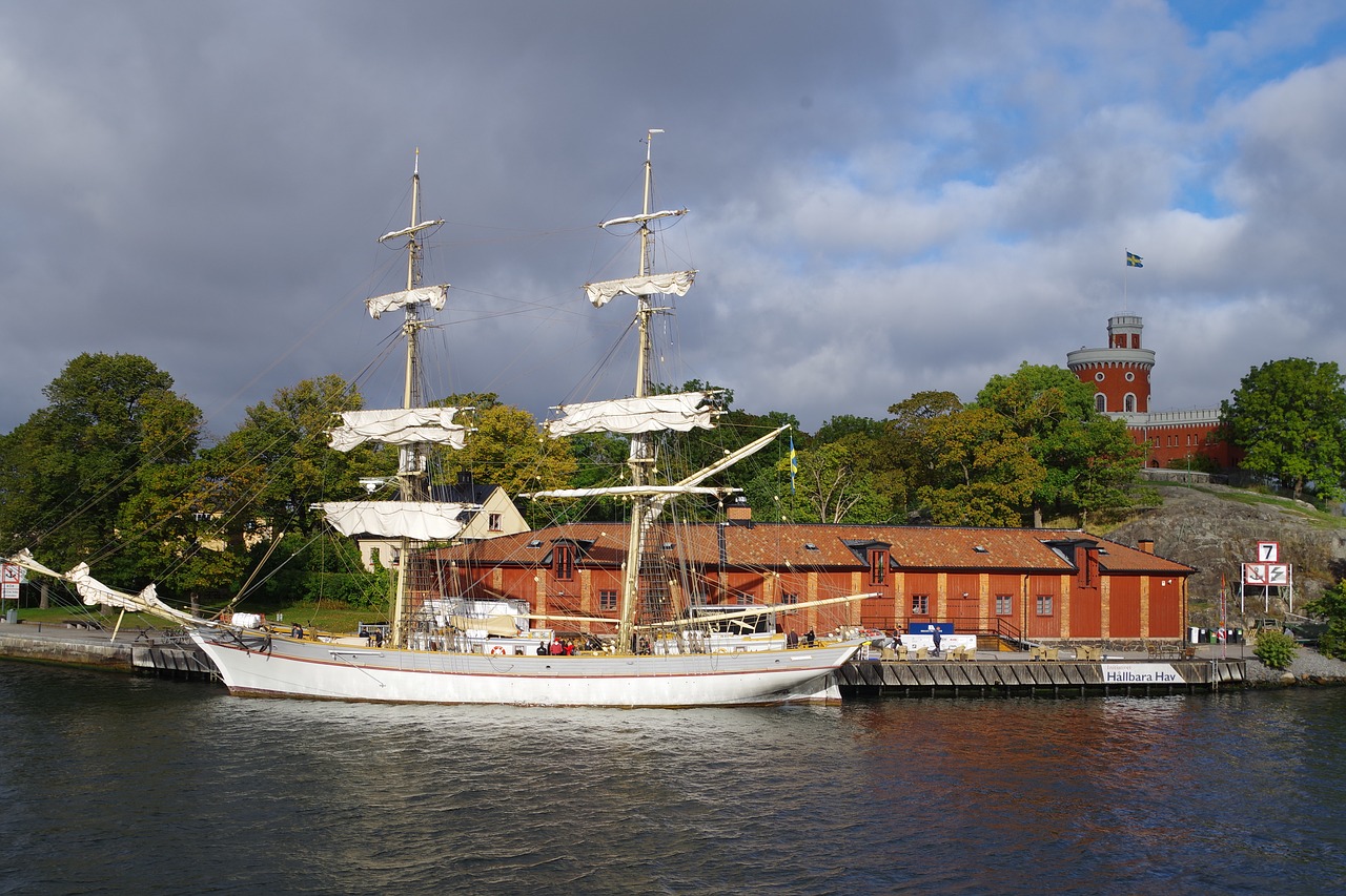 stockholm  sailing vessel  sweden free photo