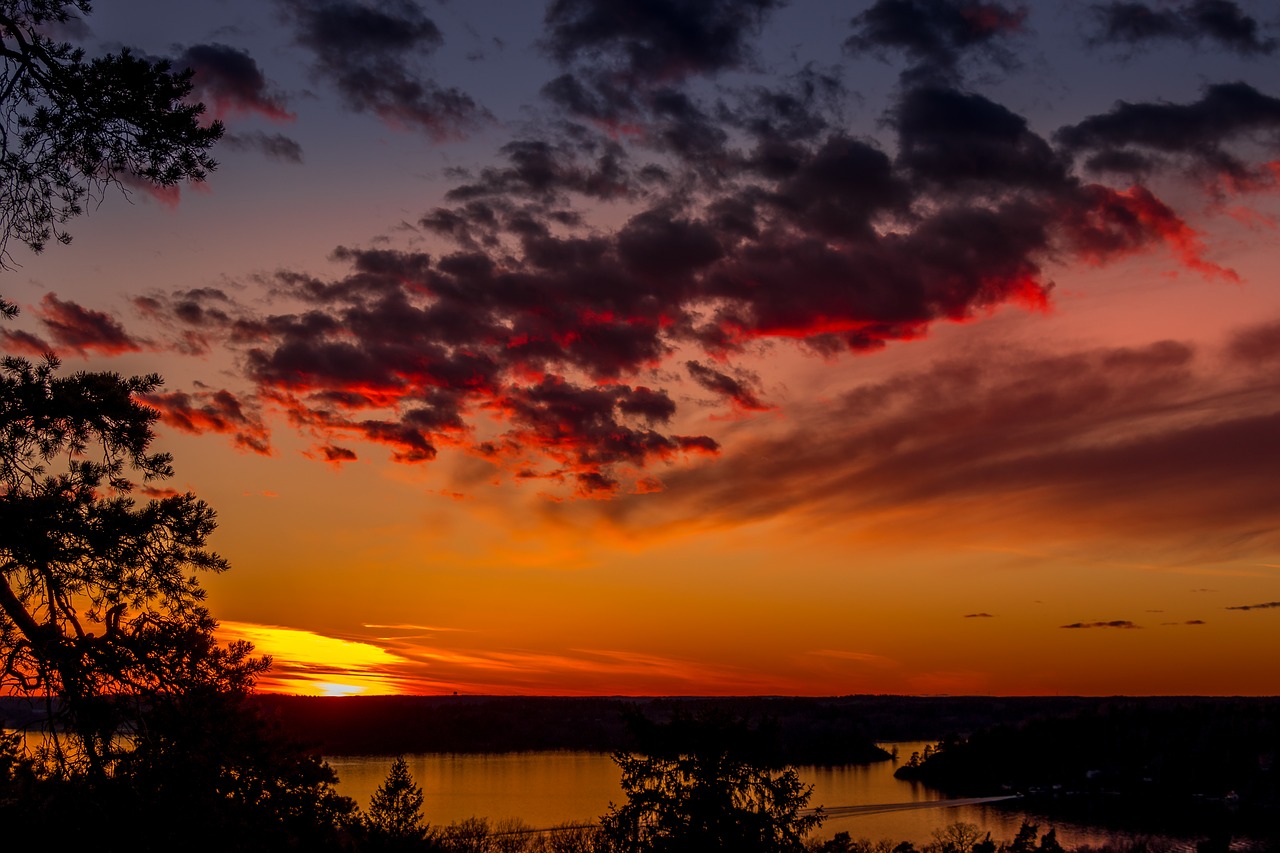 stockholm  view  lake free photo